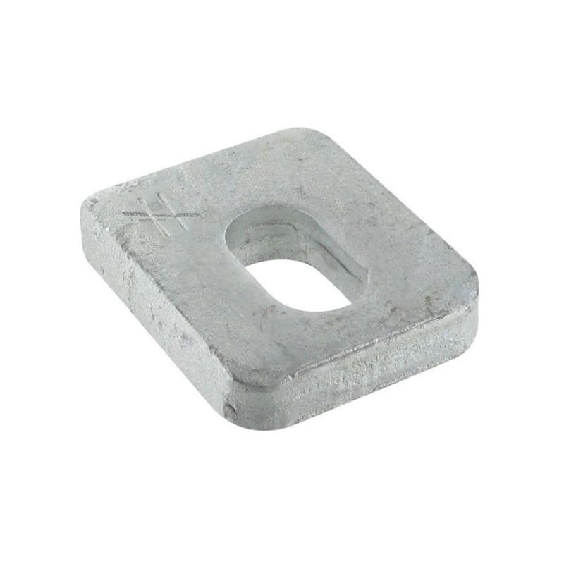 Ancrages pour montant d'ossature bois rondelle 40x50x10 trou oblong 1 boîte(s) de 50 pièce(s) - simpson strong tie