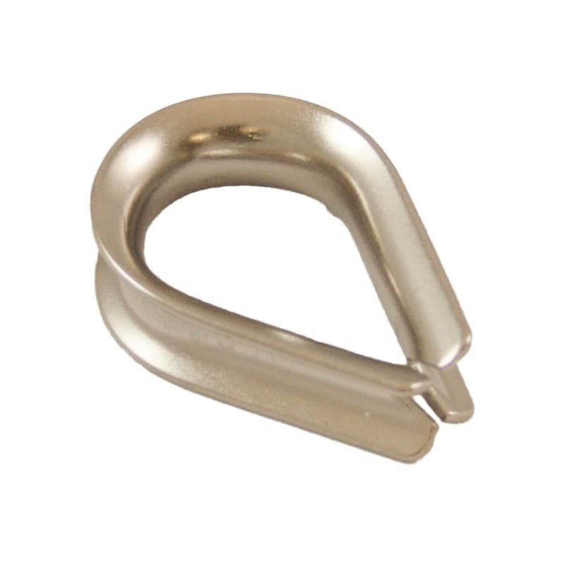 Cosse-coeurs légères inox aisi 316 cosse-coeur inox ø 12 mm 1 pièce(s) - pramac