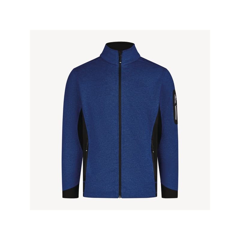 Veste en polaire christoph 200 - 300 g 3xl entre 1 et 3 polyester veste 1 pièce(s) veste polaire christoph bleu/noir t3xl bleu, noir - fhb original gm