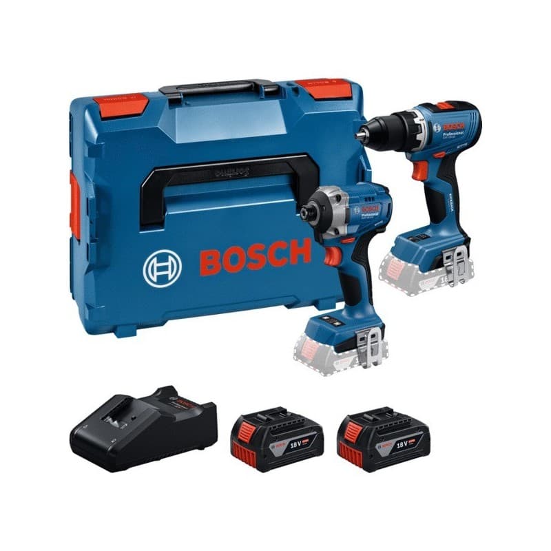 Pack 2 outils 18v 5ah 1 pack(s) de 2 pièce(s) pack 2 outils 18v 5ah - bosch