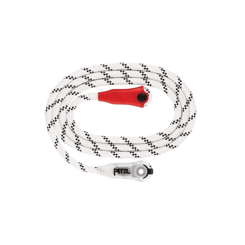Corde pour longe grillon corde 1 pièce(s) 2 m corde pour longe grillon blanc/jaune 2m blanc, jaune - petzl distribution