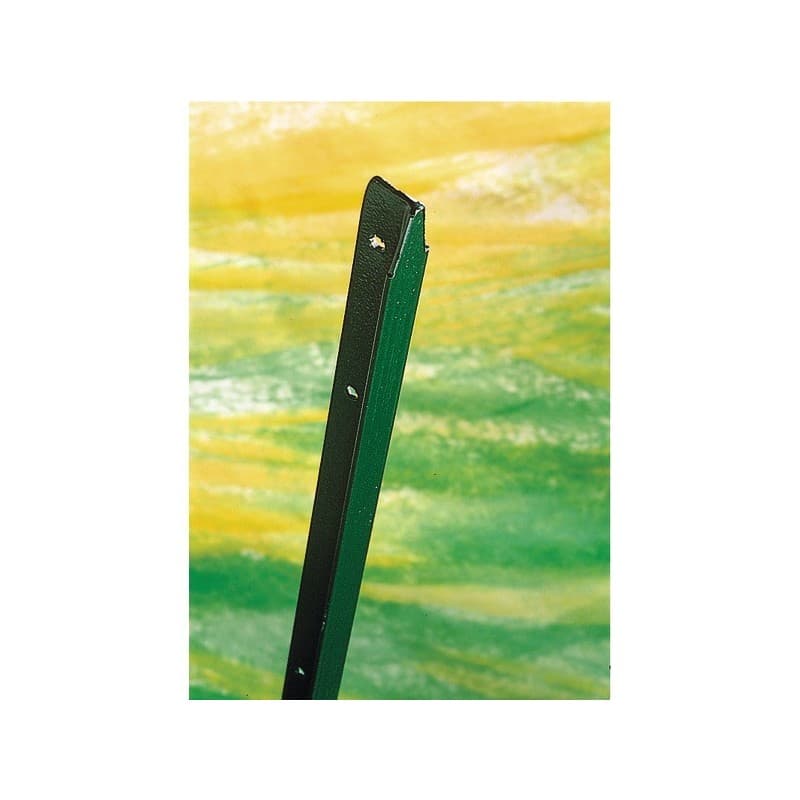 Poteau t plastifié vert 1 pièce(s) poteau t plastifié vert 2.25 m 30x40 - dirickx