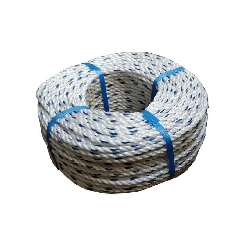Cordage polypropylène 1 couronne(s) de 50 mètre(s) linéaire cordage standard ø 14 mm - 2990 dan - corderie mesnard