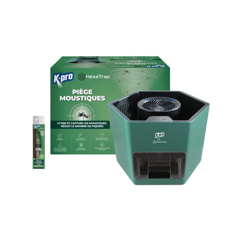 Piège électrique à moustiques hexatrap 1 lot(s) extérieur piège électrique à moustiques hexatrap moustiques piège électrique - k.pro