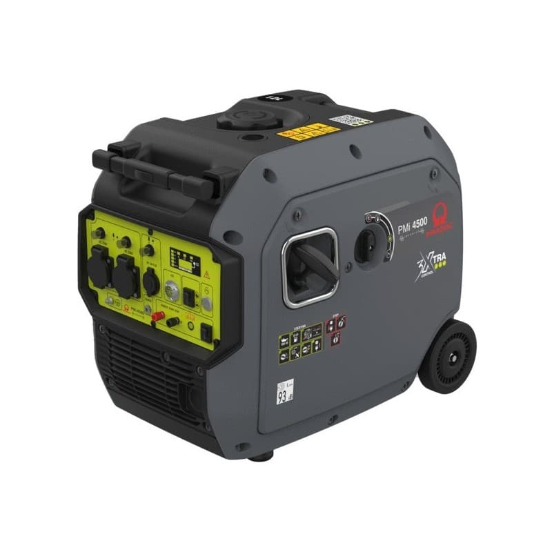 Groupe électrogène inverter pmi 4500 électrique 68 dba 1 pièce(s) pramac 12 litre(s) groupe électrogène inverter pmi 4500 4200 w 9.7 heure(s) 42.5 kg