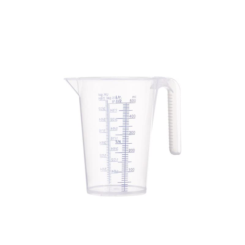 Broc verseur transparent gradué 1 pièce(s) polypropylène 0.5 litre(s) broc verseur transparent 0,5 l - pressol