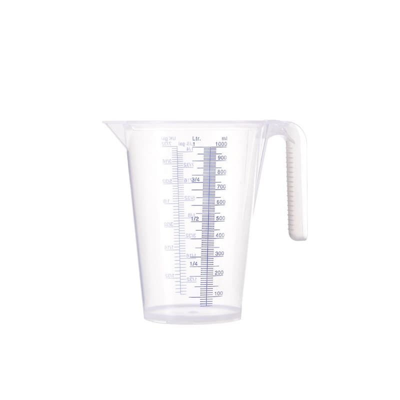 Broc verseur transparent gradué 1 pièce(s) polypropylène 1 litre(s) broc verseur transparent 1 l - pressol