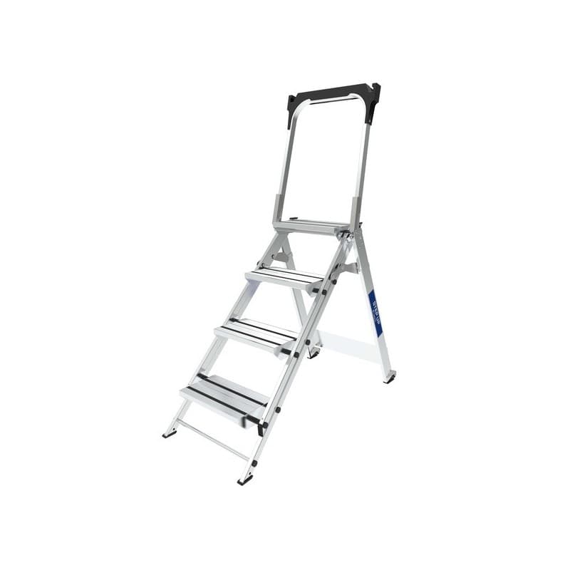 Marchepied pliable step up 12.3 kg 4 1 pièce(s) 150 kg 0.88 m marchepied pliable step up 4 marches 2.88 m - tubesca-comabi