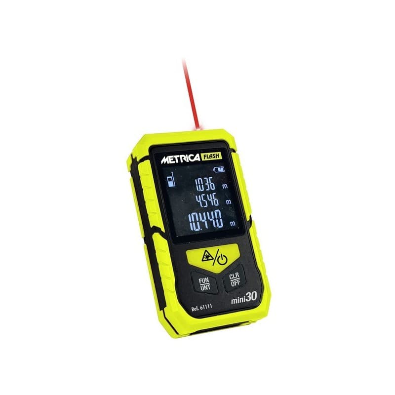 Télémètre laser flash mini 30 non connecté 2 mm 30 m 1 pièce(s) télémètre laser flash mini 30 - metrica