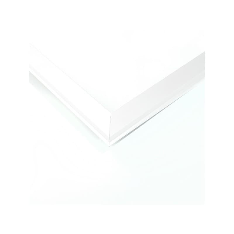 Profilé goutte d'eau aluminium 1 pièce(s) angle sortant pour profilé 3 m - aluminium laqué blanc - dinac