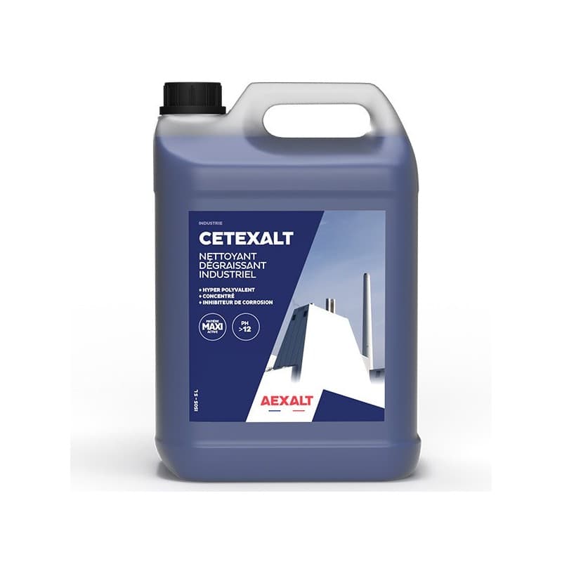 Nettoyant industriel cetexalt 1 bidon(s) de 5 litre(s) 5 litre(s) bidon nettoyant industriel cetexalt dégraissant, nettoyant - pluho aexalt