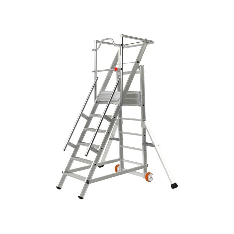 Escaliers mobiles 33.4 kg 6 1 pièce(s) 150 kg escalier mobile - 6 marches 3.32 m 1.32 m - tubesca-comabi