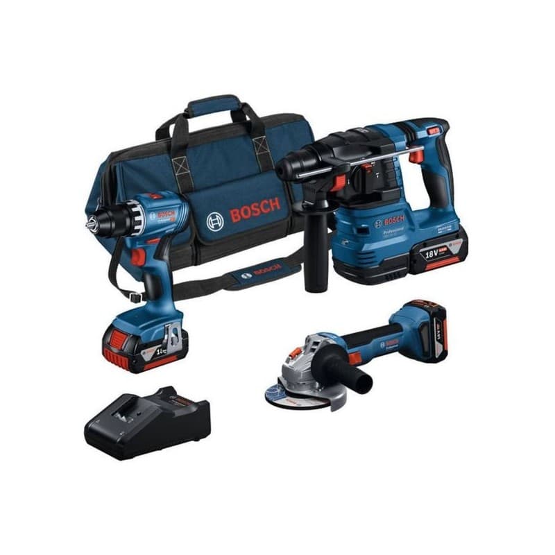 Pack 3 outils 18v 4ah 1 pack(s) de 3 pièce(s) pack 3 outils 18v 4ah - bosch