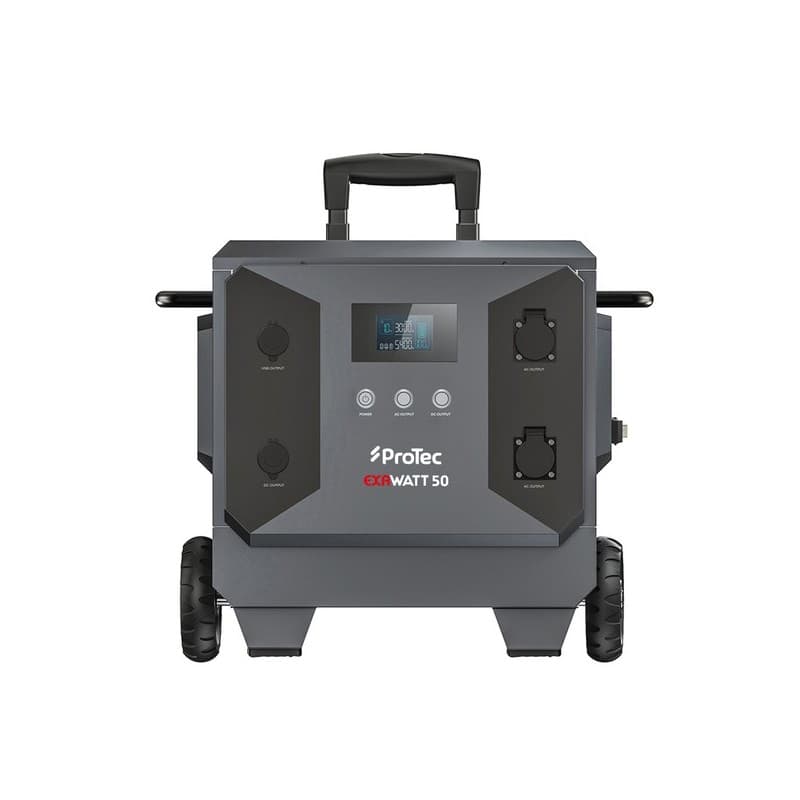 Station d'énergie protec exawatt50 4500 1 pièce(s) 4500 w 3000 cycles station d'énergie protec exawatt50 4500 5120 wh - hbf