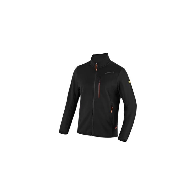 Sweatshirt shadow noir 300 - 400 g entre 1 et 3 xs sweat 1 pièce(s) coton / polyester / élasthanne sweatshirt shadow noir txs - diadora
