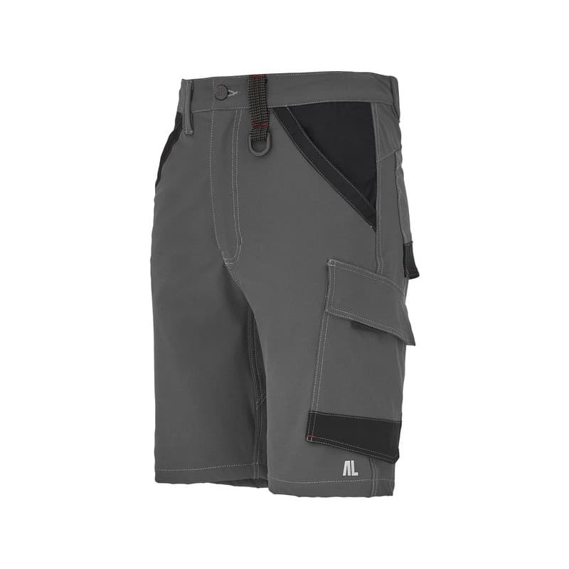 Bermuda crusher stretch 42 200 - 300 g entre 4 et 6 bermuda 1 pièce(s) gris, noir polyester, polyamide / élasthanne , cordura bermuda crusher stretch