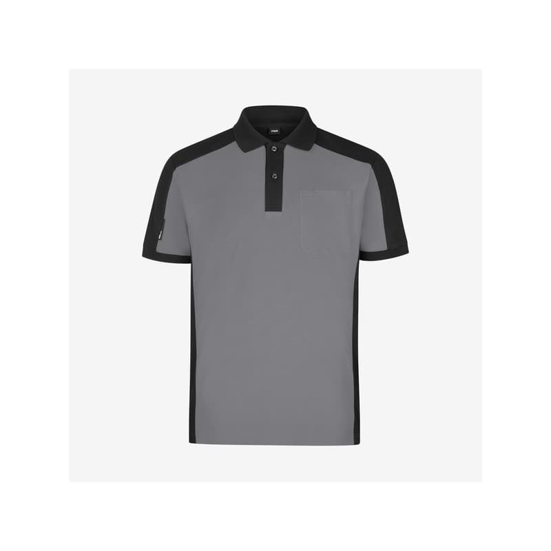Polo manches courtes konrad 2xl 100 - 200 g entre 1 et 3 coton / polyester polo 1 pièce(s) gris, noir polo konrad gris/noir t2xl - fhb original gmbh &