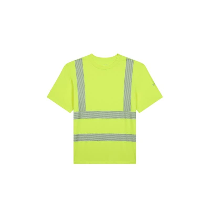 T-shirt rafraîchissant techcool hv 200 - 300 g jaune t-shirt 4xl 0 1 pièce(s) classe 2 polyester - carbone de bambou / nylon / élasthanne , spandex t-
