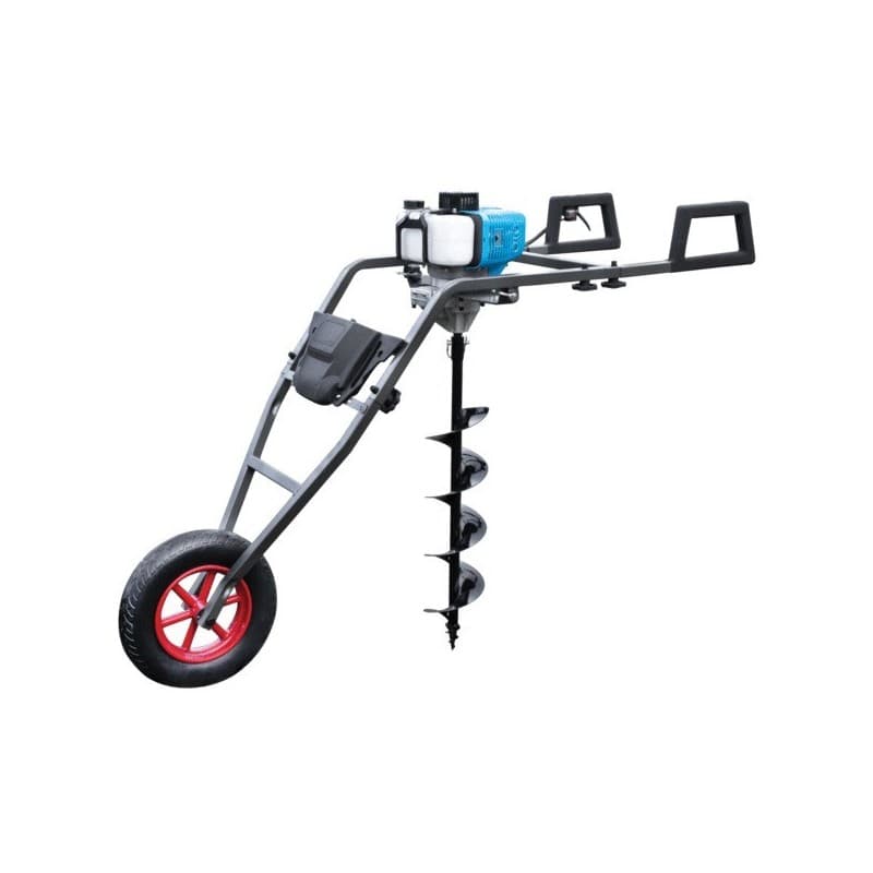 Tarière-brouette thermique 52 cm³ 1 pièce(s) tarière-brouette thermique 52 cm³ - leman