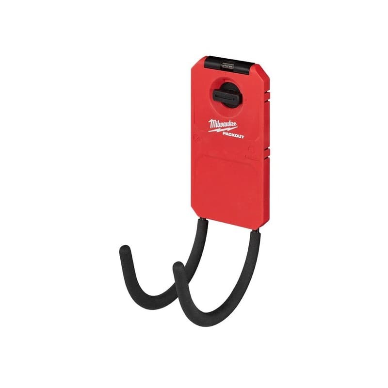 Crochet de rangement packout™ 1 pièce(s) crochet de rangement packout™ courbés (2 têtes) - milwaukee