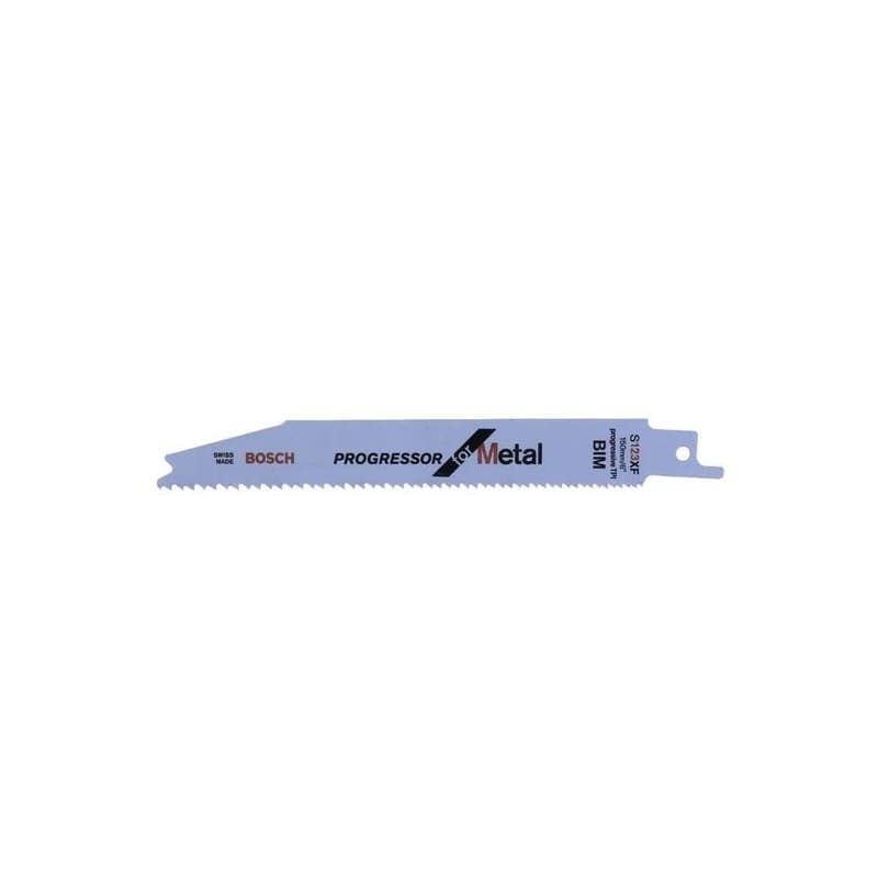Lames de scie sabre métal et inox lame de scie sabre 123xf 150 mm acier, alliage, aluminium / métaux non-ferreux, inox bi-métal 1 étui(s) de 5 pièce(s