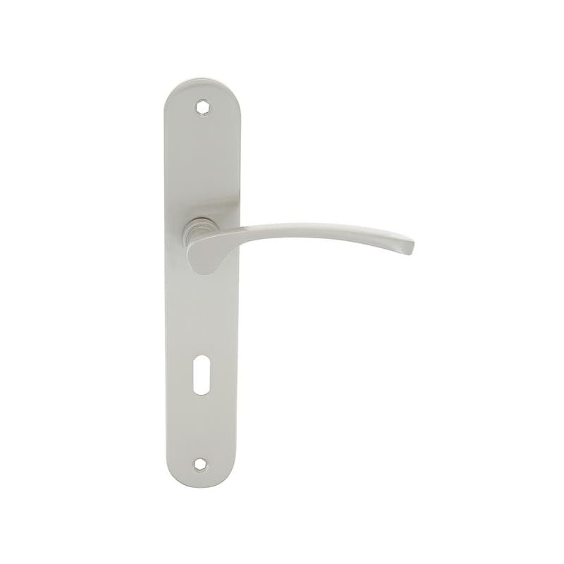 Ensemble poignées sara new 7 mm 195 mm chp_fonction_cle_19860__.jpg 1 pièce(s) nickelé 38 - 45 mm ensemble poignées sara new - clé l - nickelé - cadap