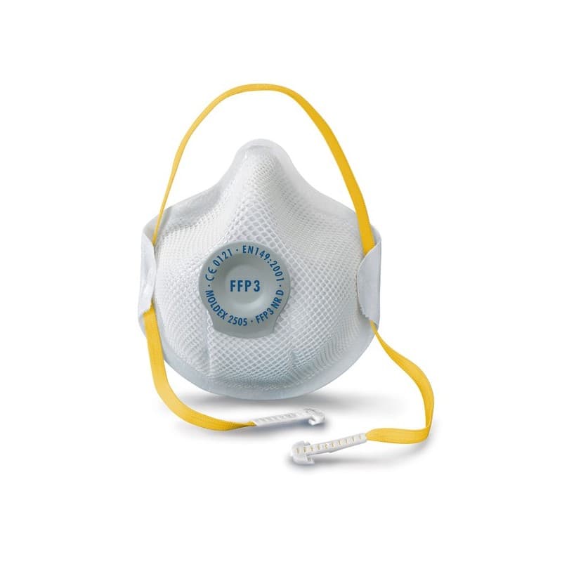 Masques ffp3 valve rd et nrd ffp3/p3 oui type p tu 1 boîte(s) de 10 pièce(s) 10 pièce(s) masques ffp3 nrd avec soupape smart réutilisable masque - mol