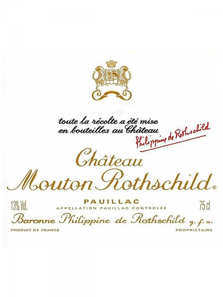 Château Mouton Rothschild 1981 Bouteille (75cl)