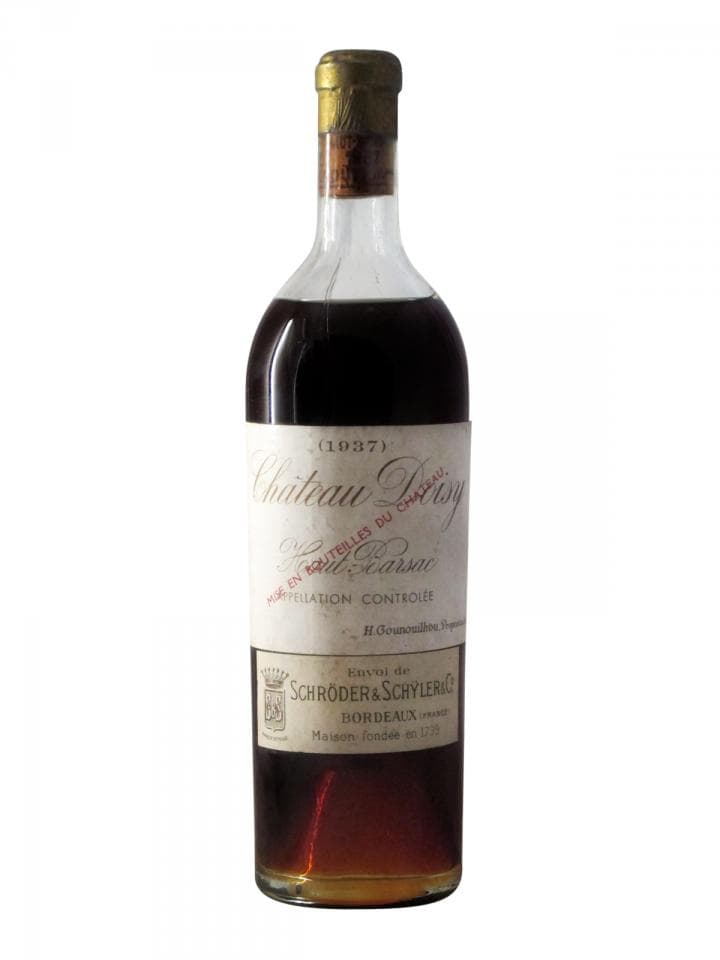 Château Doisy Dubroca 1937 Bouteille (75cl)