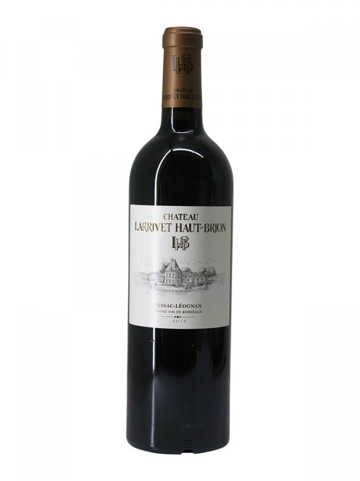 Château Larrivet Haut-brion 2018 Bouteille (75cl)