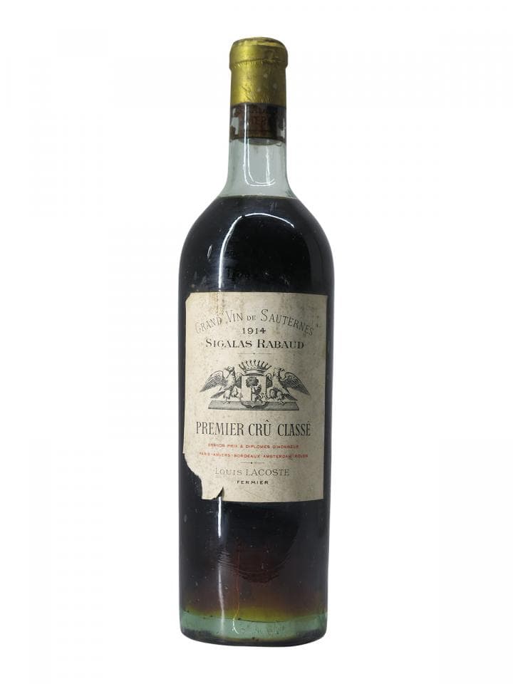 Château Sigalas Rabaud 1914 Bouteille (75cl)