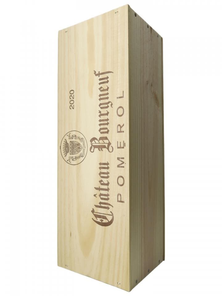 Château Bourgneuf 2020 Caisse bois d'origine d'un double magnum (1x300cl)