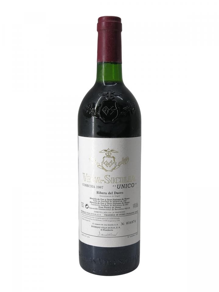 Vega Sicilia "Unico" 1987 Bouteille (75cl)