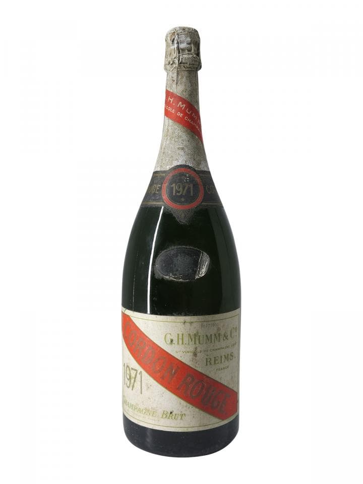 Champagne Mumm "Cordon Rouge" Brut 1971 Magnum (150cl)