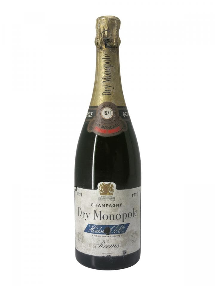 Champagne Heidsieck C° "Dry Monopole" Brut 1971 Bouteille (75cl)
