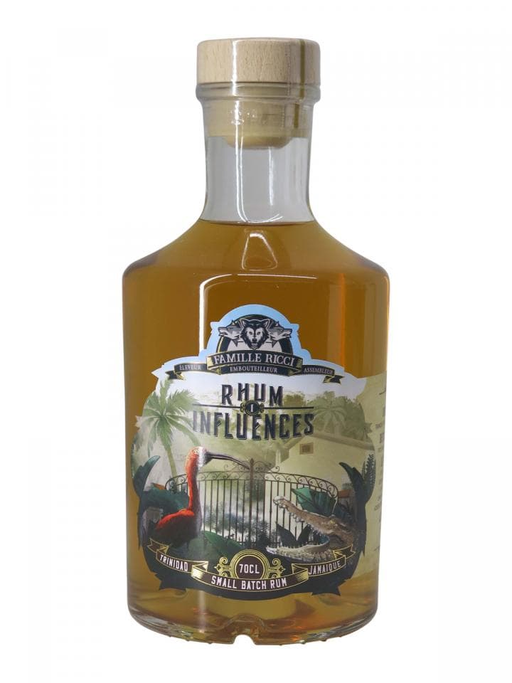 Rhum "Influences N°1 - 46°" Famille Ricci Bouteille (70cl)