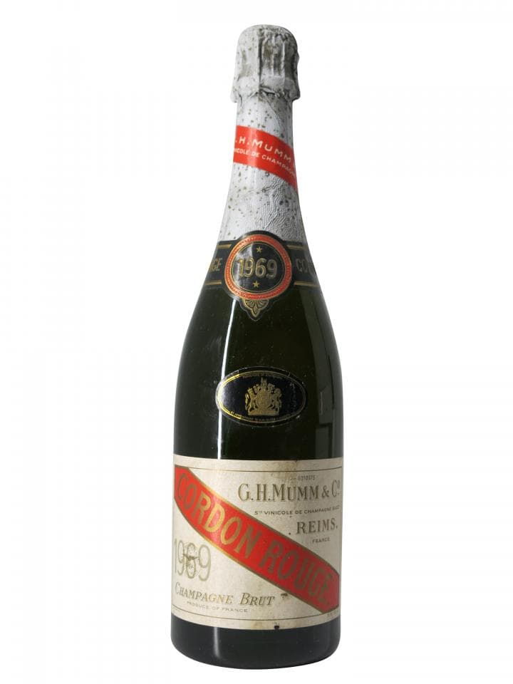 Champagne Mumm "Cordon Rouge" Brut 1969 Bouteille (75cl)
