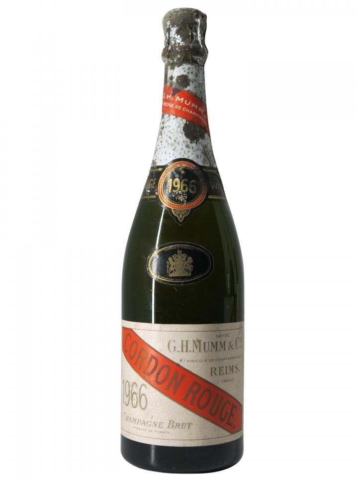 Champagne Mumm "Cordon Rouge" Brut 1966 Bouteille (75cl)