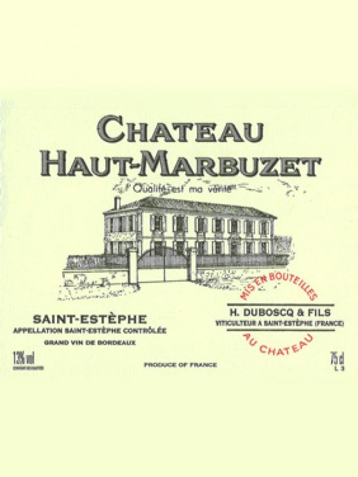 Château Haut-Marbuzet 2021 Bouteille (75cl)