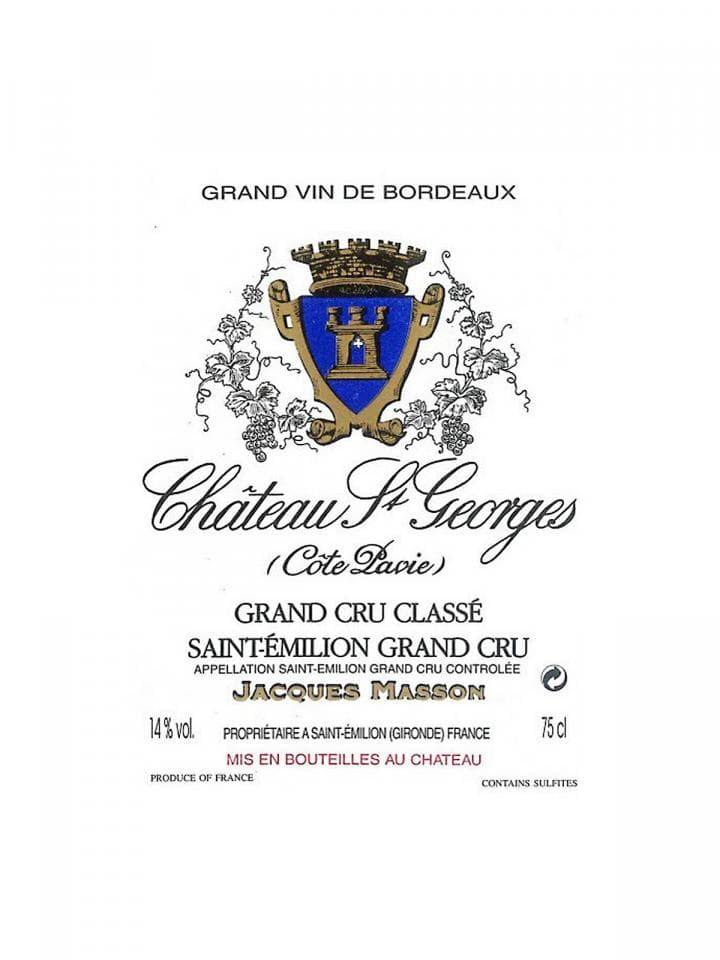 Château Saint-Georges (Côte Pavie) 2021 Bouteille (75cl)
