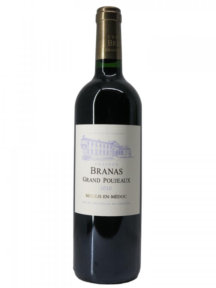 Château Branas Grand Poujeaux 2020 Bouteille (75cl)