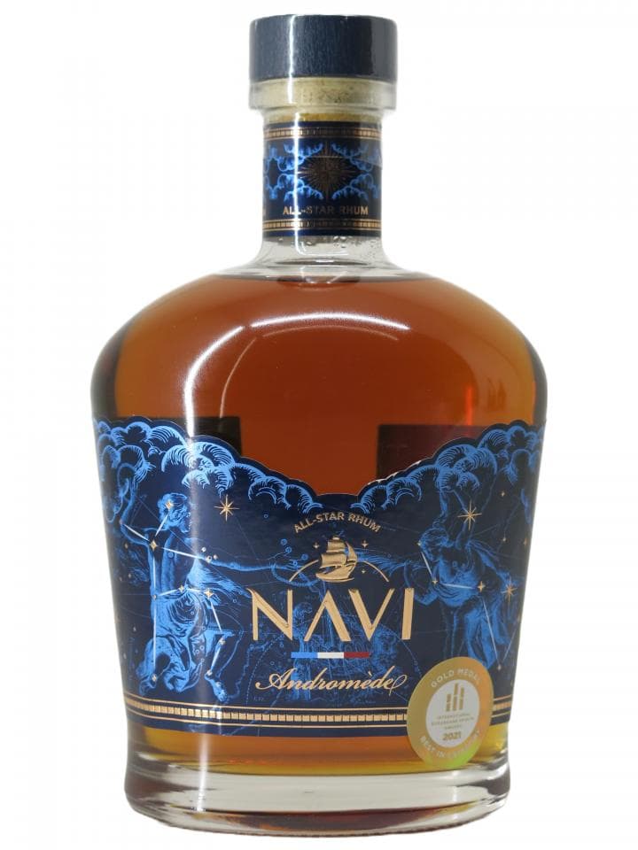 Rhum "Andromède 41.8°" Navi Bouteille (70cl)