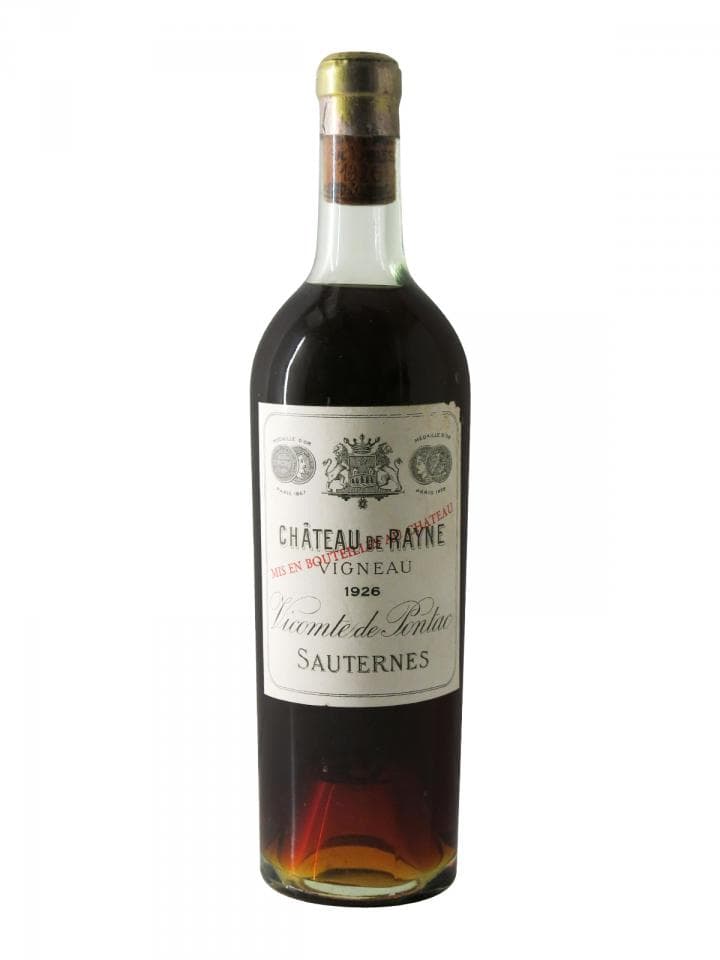 Château de Rayne Vigneau 1926 Bouteille (75cl)