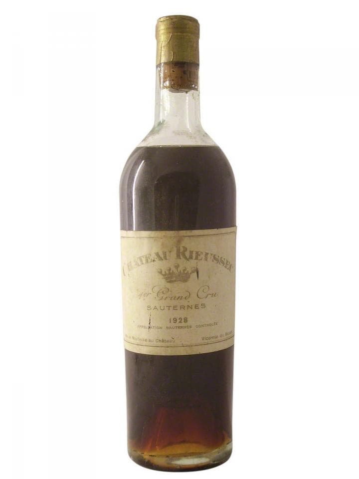 Château Rieussec 1928 Bouteille (75cl)