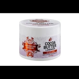Crème pour le visage et le corps au beurre de cacao(Cocoa Butter Lavender Cream) - American Dream