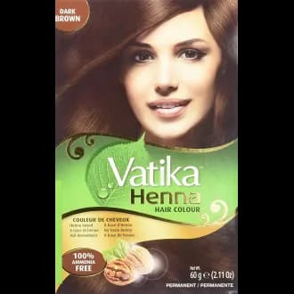 Coloration Henné Marron Foncé - Vatika Henna