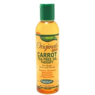 Soin réparateur à l'huile de carotte et The (Carrot Tea-Tree Oil Therapy) - Africa Best