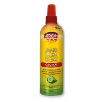 African Pride - Spray hydratant pour tresses (Braid Sheen Spray Extra Shine)