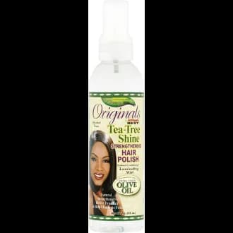 Brume Brillante de finition  (Tea-Tree Shine Strengthening Hair Polish) - Africa's Best