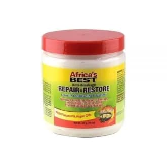 Leave-in Conditioner / Cheveux bouclés à crépus  Anti- Casse( Repair & Restore) - Africa's Best